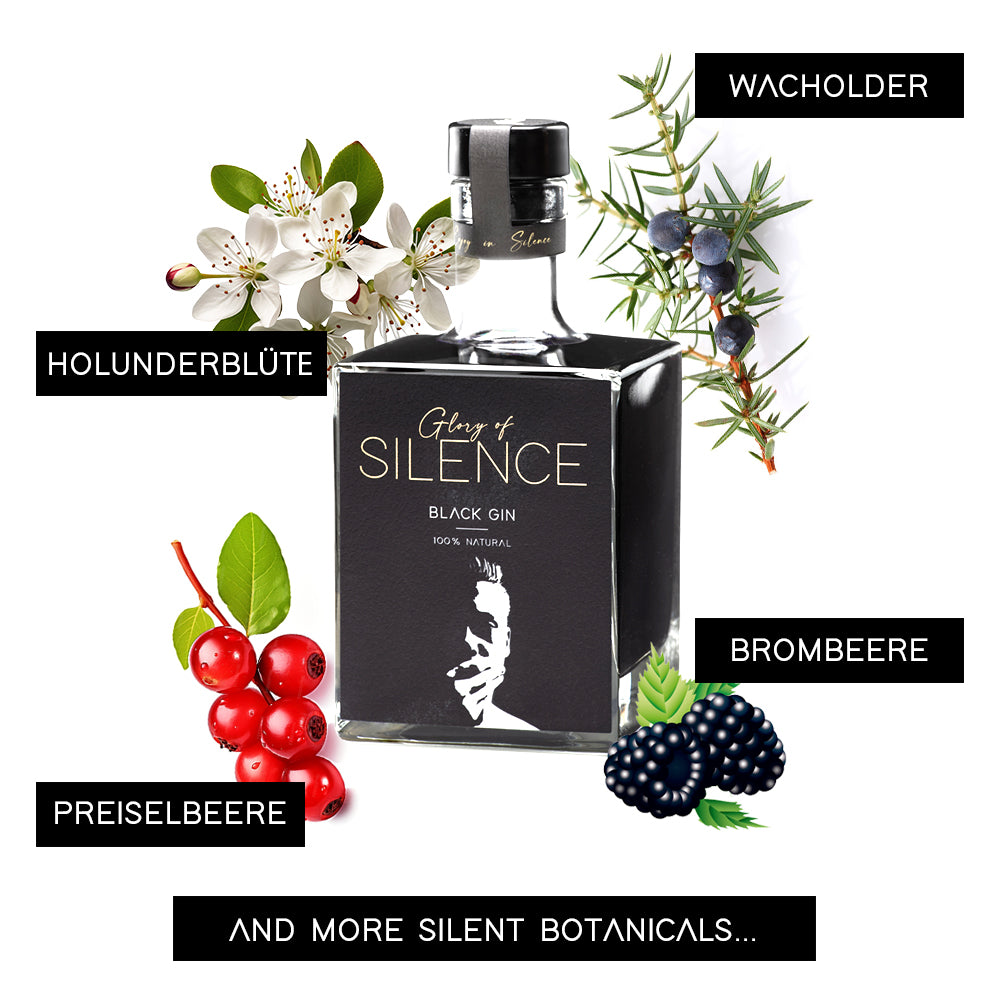 Glory of Silence Gin Hochzeit-Geschenkset